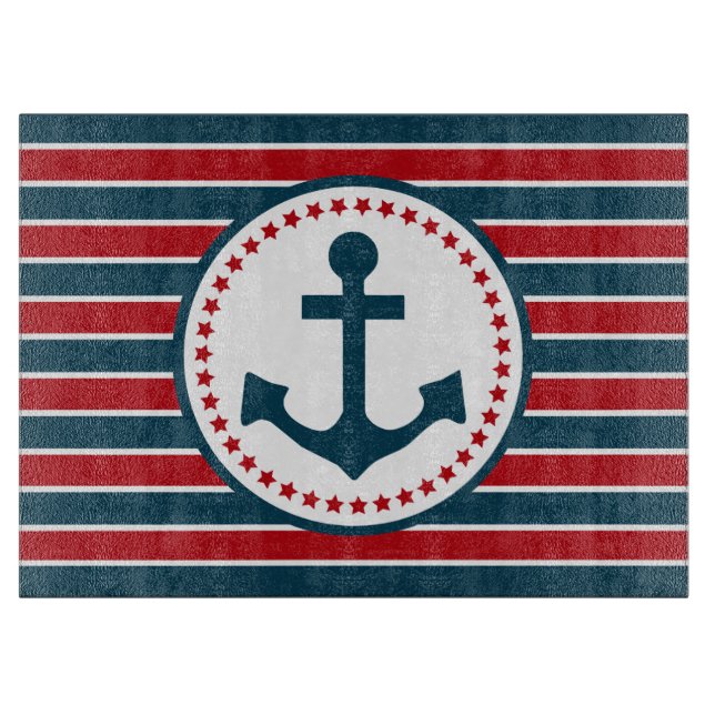 Planche À Découper Nautical design (Devant)