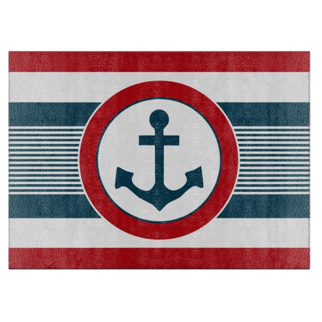 Planche À Découper Nautical design (Devant)