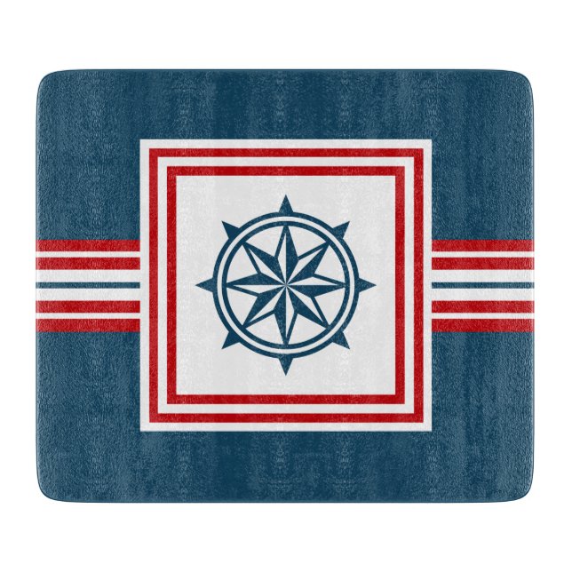 Planche À Découper Nautical themed design (Devant)