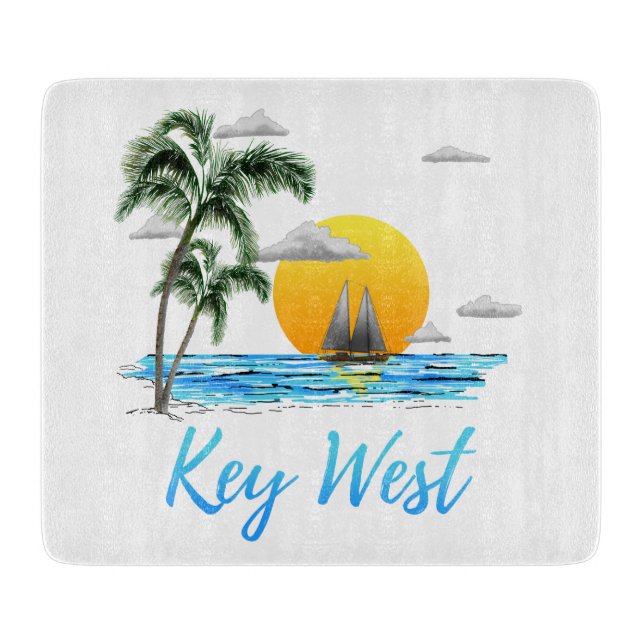 Planche À Découper Navigation de Key West (Devant)