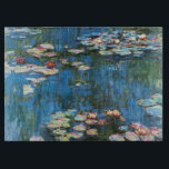 Planche À Découper Nénuphars par Claude Monet, impressionisme vintage<br><div class="desc">Waterlilies (1914) par Claude Monet est une peinture impressionniste vintage de nature de beaux-arts. Une de beaucoup de variations des peintures florales de nénuphar que Monet a peintes par l'étang dans son jardin d'agrément dans Giverny, France. Au sujet de l'artiste : Claude Monet (1840-1926) était un fondateur du mouvement impressionniste...</div>