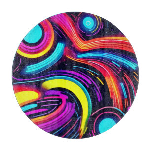 Planche À Découper Neon Dreamscape Art
