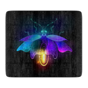 Planche À Découper Neon Firefly sur noir