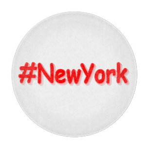 Planche À Découper "#NewYork" Joli design. Commandez dès maintenant