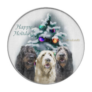 Planche À Découper Noël de Labradoodle