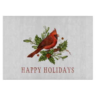 Planche À Découper Noël de Mistletoe de la Carinale Rouge Holly Berri