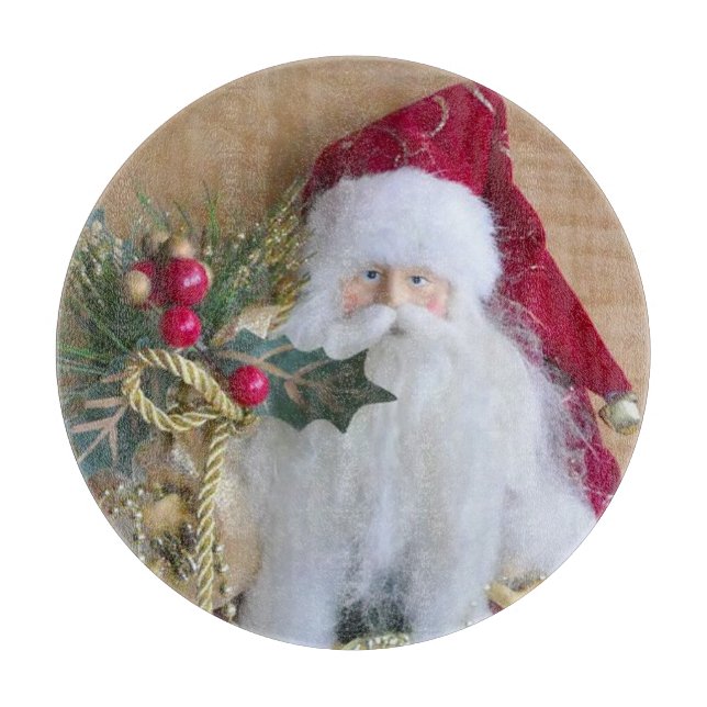 PLANCHE À DÉCOUPER NOËL DÉCORATIF PÈRE NOËL (Devant)