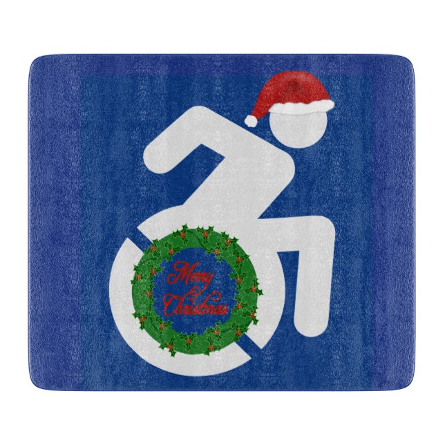 Planche À Découper Noël Handicapé (Devant)