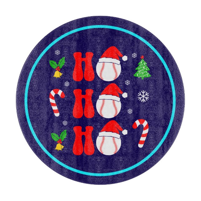 Planche À Découper Noël Ho Ho Ho Drôle Xmas-85211 (Devant)