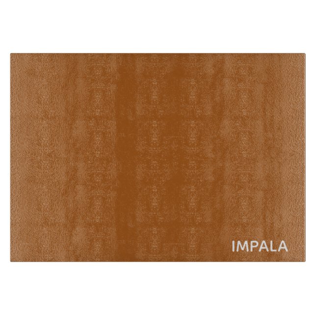 Planche À Découper Nom de couleur brun Impala (Devant)