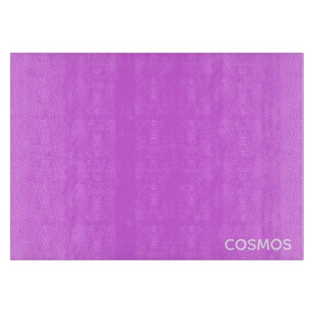 Planche À Découper Nom de couleur pourpre cosmos (Devant)