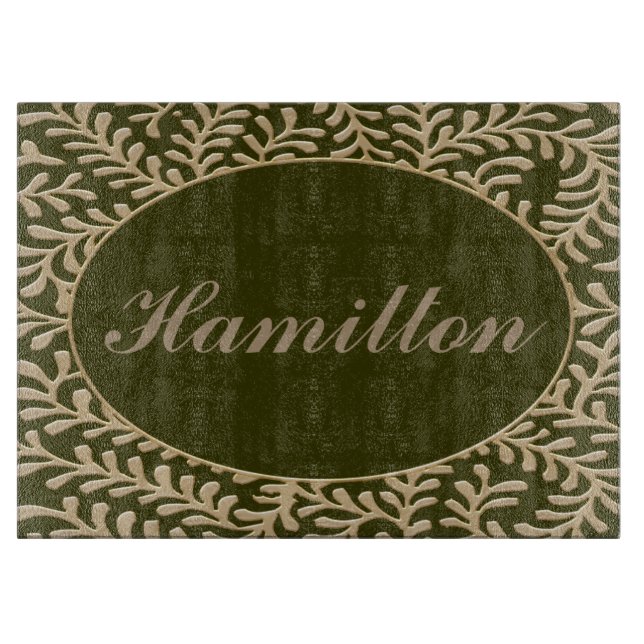 Planche À Découper Nom personnalisé (Devant)