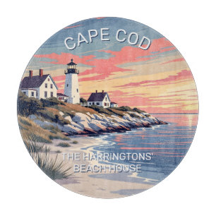 Planche À Découper Nom personnalisé Cape Cod Massachusetts