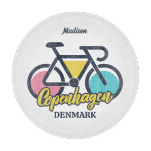 Planche À Découper Nom personnalisé Copenhagen Danemark
