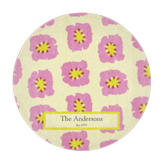 Planche À Découper Nom personnalisé Est Année Cadeau Mariage