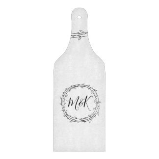Planche À Découper Nom personnalisé Monogrammes Couple