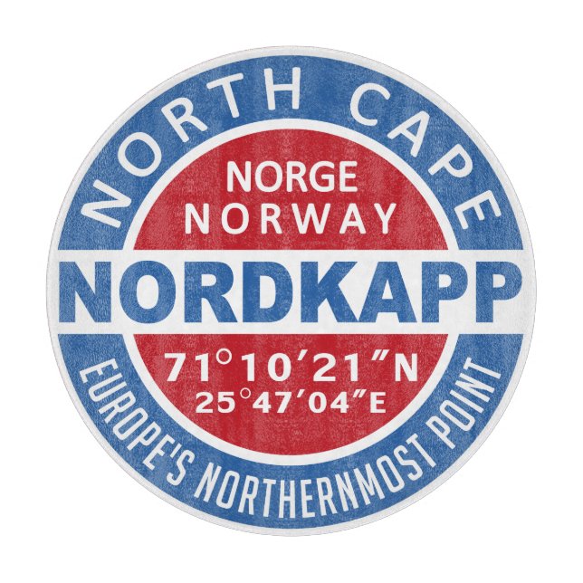 Planche À Découper NORDKAPP Norvège (Devant)