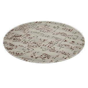 Planche À Découper Notes de musique