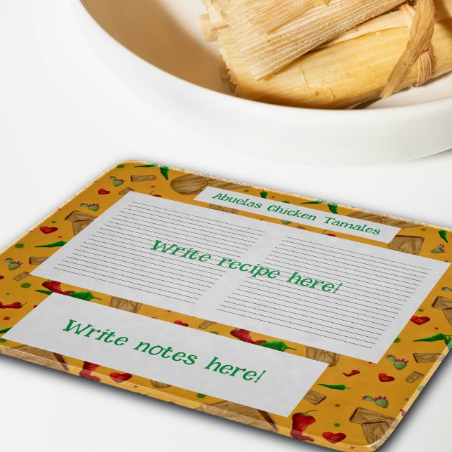 Planche À Découper Nouveau-Mexique Chile rouge et verte Tamales Zia N (Créateur téléchargé)