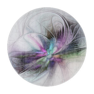 Planche À Découper Nouvelle vie, Imaginaire d'art Abstrait coloré et
