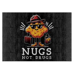 Planche À Découper Nuggets Croustillants Pas de Drogue