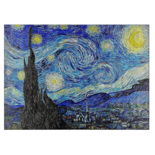 Planche À Découper Nuit étoilée Sky vintage