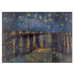 Planche À Découper Nuit étoilée sur le Rhône par Vincent Van Gogh