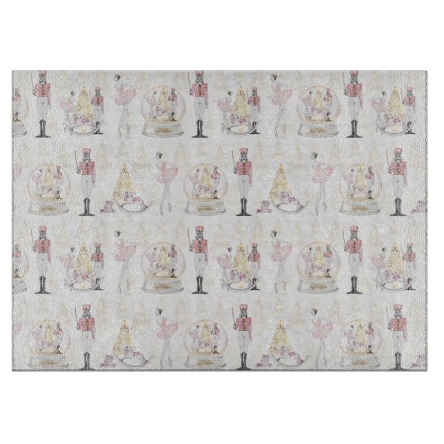 Planche À Découper Nutcracker Suite Ballerina Soldier Cutting Board (Devant)