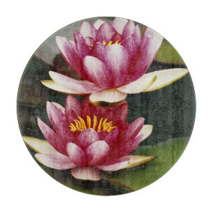 Planche À Découper Nymphéas hybrides