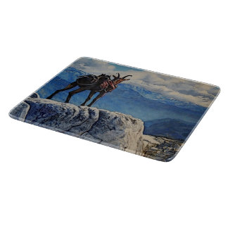 Planche À Découper Oberhalsi, la chèvre à la montagne