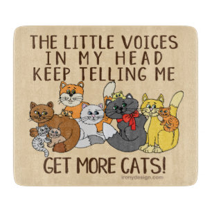 Planche À Découper Obtenez à plus de chats l'énonciation drôle