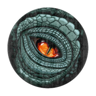 Planche À Découper Œil de prédateur reptile primitif