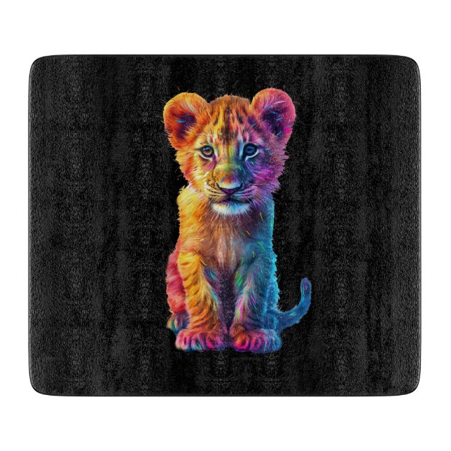 Planche À Découper Oh Baby Big Cat Cub (Devant)
