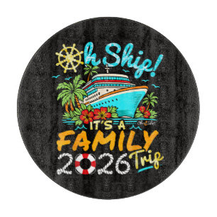 Planche À Découper oh bateau c'est un voyage en famille 2026 famille