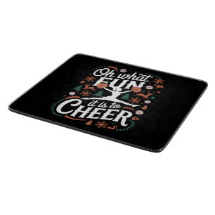Planche À Découper Oh Quel Plaisir De Encourager La Laide Cheerleadin