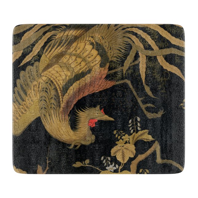 Planche À Découper Oiseau mythique Howo d'Audsley : Phénix japonais d (Devant)