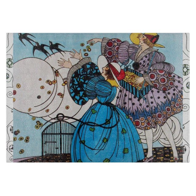 PLANCHE À DÉCOUPER OISEAUX DU PRINTEMPS / CONCEPTEUR DE COSTUMES DE M (Devant)