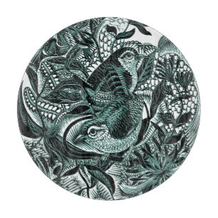 Planche À Découper Oiseaux Mignons En Art Vintage Forestier