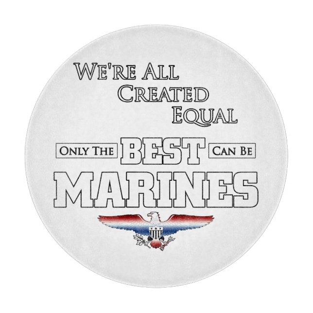Planche À Découper Only The Best Marines (Devant)