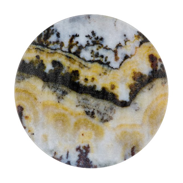 Planche À Découper Onyx Lace d'Argent (Devant)