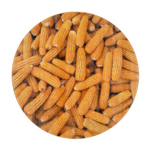 Planche À Découper Orange Corn Cob : Harvest Agriculture Arrière - pl