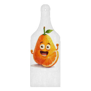Planche À Découper Orange qui rit