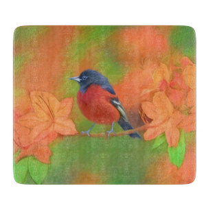 Planche À Découper Orchard Oriole Songbird Peinture Oiseau original