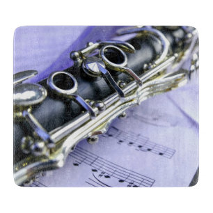 Planche À Découper Orchestre de musique Clarinet Sheet