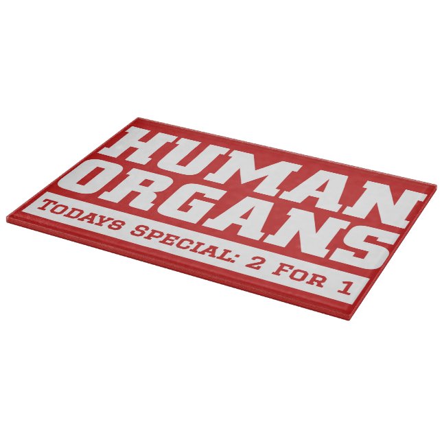 PLANCHE À DÉCOUPER ORGANES HUMAINS (Coin)