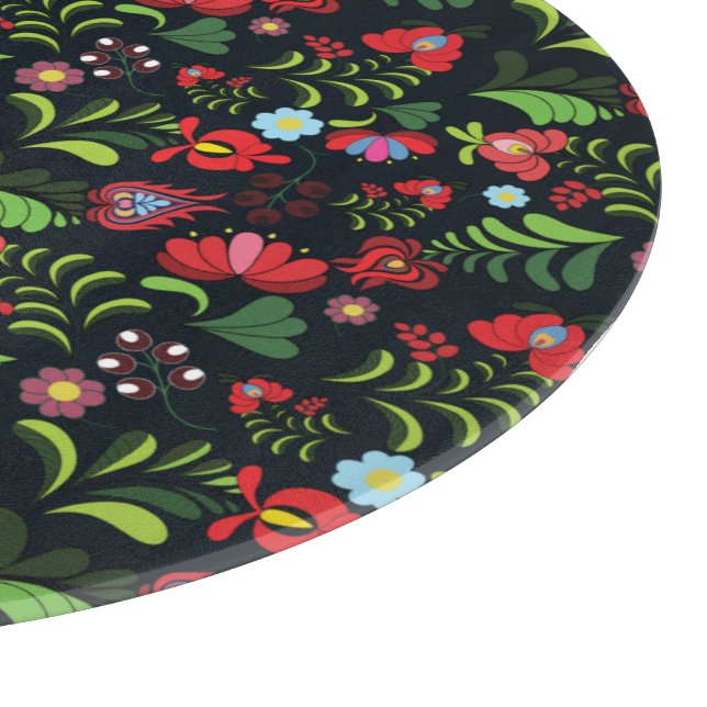 Planche À Découper Original FOLK Hongrois Matyo Broderie (Coin)