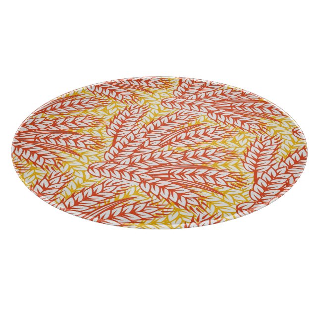 Planche À Découper Ornement à oreilles de blé (Coin)