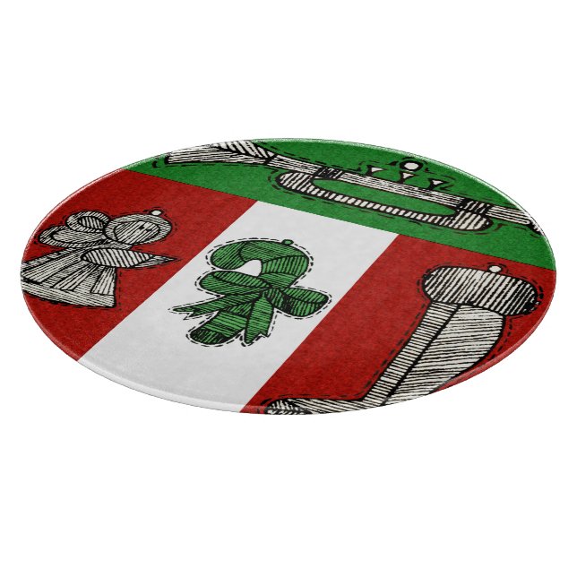 Planche À Découper Ornements vintages (Coin)