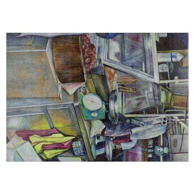 Planche À Découper Où est le Fish Head Curry ?Singapour (Devant)