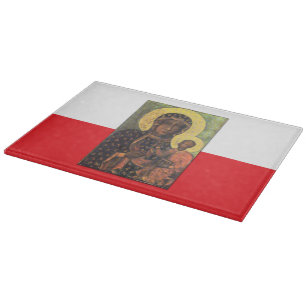 Planche À Découper Our Lady of Czestochowa